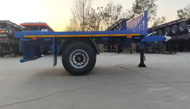 Dangle drawbar semi trailer