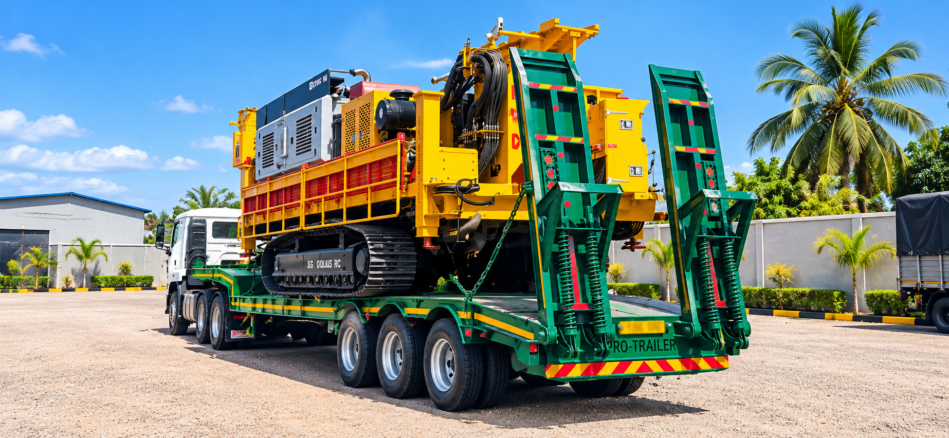 ProTrailers trailer on the road